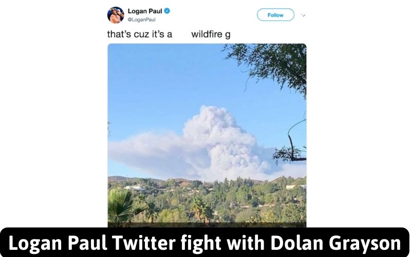 Logan Paul Twitter fight with Dolan Grayson