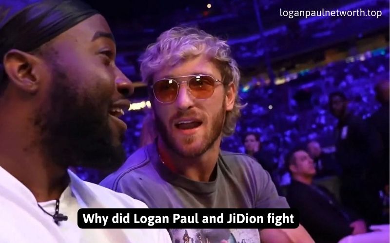 Why did Logan Paul and JiDion fight